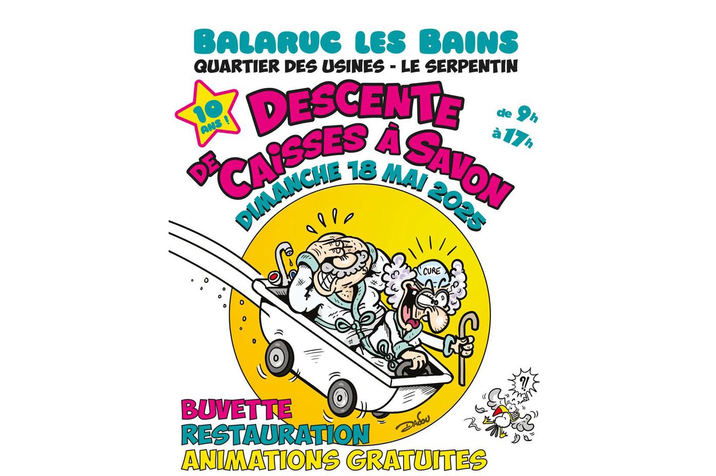 10ÈME ÉDITION DE LA DESCENTE EN CAISSES À SAVON