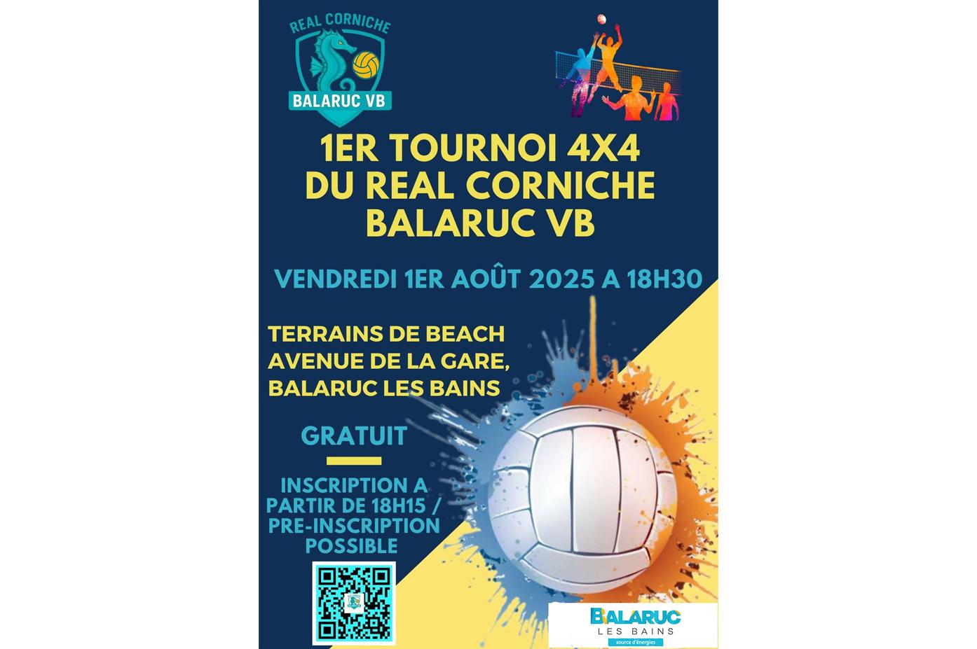TOURNOI DE VOLLEY 4X4