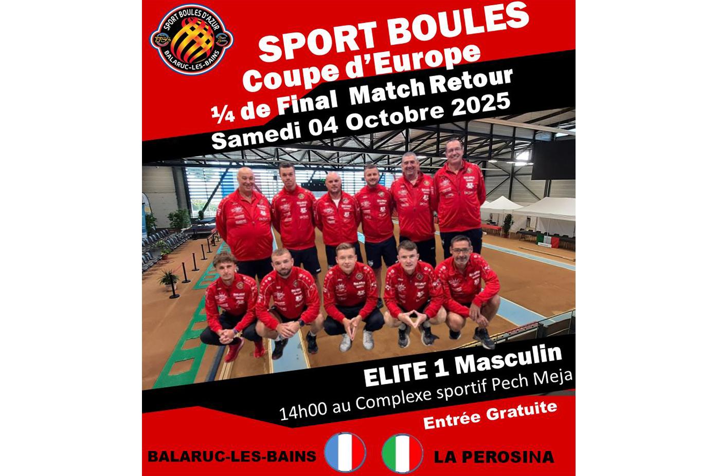 RENCONTRE DE SPORT BOULES